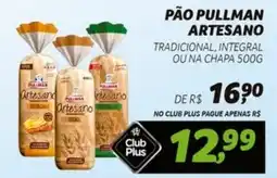 Supermercado Cubatao Pão pullman artesano oferta