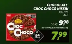 Supermercado Cubatao Chocolate croc choco nissin ao leite oferta