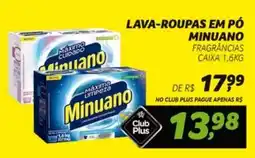 Supermercado Cubatao Lava-roupas em pó minuano fragrâncias oferta