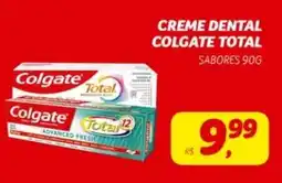 Supermercado Cubatao Creme dental colgate total sabores oferta