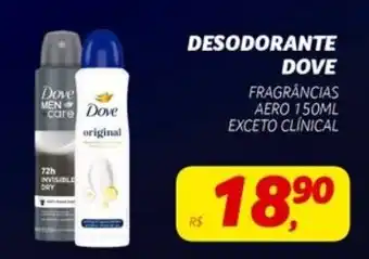 Supermercado Cubatao Desodorante dove oferta