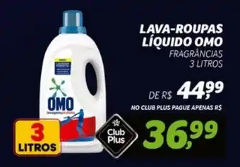 Supermercado Cubatao Lava-roupas líquido omo oferta