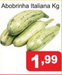 Calvo Atacadista Abobrinha Italiana 1kg oferta