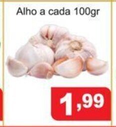 Calvo Atacadista Alho a cada 100g oferta