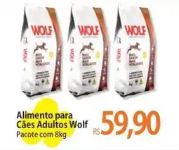 Atacadão Alimento para Cães Adultos Wolf Pacote oferta