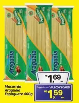 Fort Atacadista Macarrão Araguaia Espaguete oferta