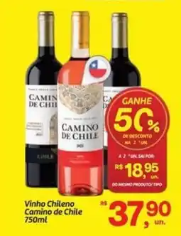 Fort Atacadista Vinho Chileno Camino de Chile oferta