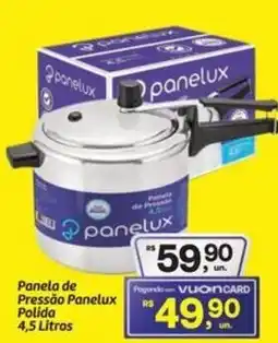 Fort Atacadista Panela de Pressão Panelux Polida oferta