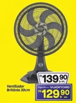 Fort Atacadista Ventilador Britânia 30cm oferta