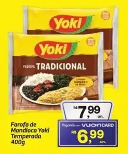 Fort Atacadista Farofa de Mandioca Yoki Temperada oferta