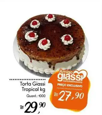 Giassi Supermercados Torta Giassi Tropical oferta