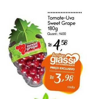 Giassi Supermercados Tomate Uva Sweet Grape oferta