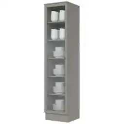 Benoit Cristaleira Henn C373 1 Porta de Vidro MDF 220,5x50x52 cm oferta