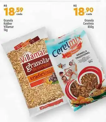Granola Kobber Villamar Granola Cerelmix