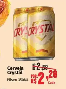 Supermercados Mateus Cerveja Crystal Pilsen oferta
