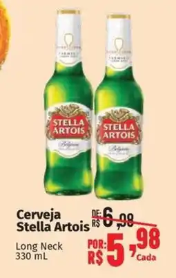 Supermercados Mateus Cerveja Stella Artois Long Neck oferta