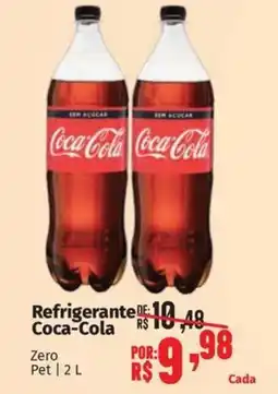 Supermercados Mateus Refrigerante Coca-Cola oferta