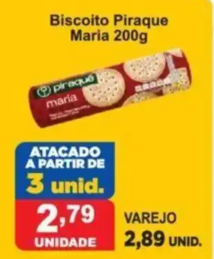 Biscoito Piraque Maria 200g
