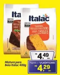 Fort Atacadista Mistura para Bolo Italac oferta