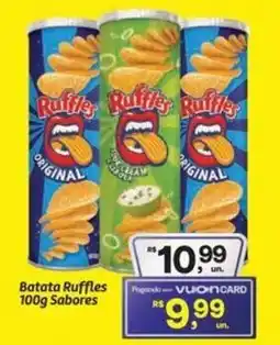 Fort Atacadista Batata Ruffles Sabores oferta