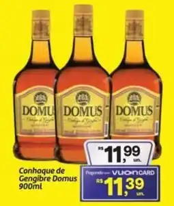 Fort Atacadista Conhaque de Gengibre Domus oferta