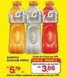 Fort Atacadista Isotônico Gatorade oferta