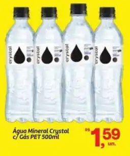 Fort Atacadista Água Mineral Crystal c/ Gás PET oferta