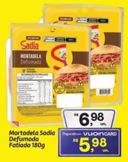 Fort Atacadista Mortadela Sadia Defumada Fatiada oferta