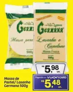 Fort Atacadista Massa de Pastel/Lasanha Germana oferta