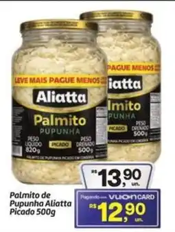 Fort Atacadista Palmito de Pupunha Aliatta Picado oferta