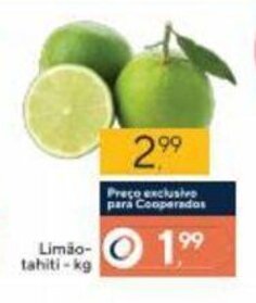 Coop Limao Tahiti 1kg oferta