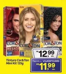 Fort Atacadista Tintura Cor&Ton Mini Kit oferta