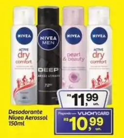 Fort Atacadista Desodorante Nivea Aerossol oferta