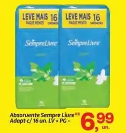 Fort Atacadista Absorvente Sempre Livre Rs Adapt oferta