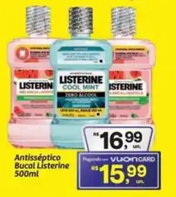 Fort Atacadista Antisséptico Bucal Listerine oferta