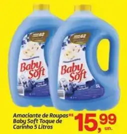 Fort Atacadista Amaciante de Roupass Baby Soft Toque de Carinho oferta