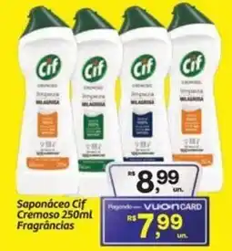 Fort Atacadista Saponáceo Cif Cremoso Fragrâncias oferta