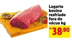 Mercado Extra Lagarto bovino resfriado fora do vácuo oferta