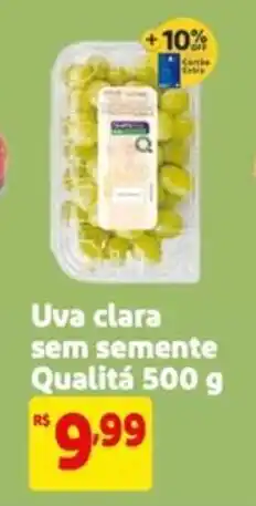 Mercado Extra Uva clara sem semente Qualitá oferta
