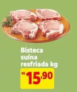 Mercado Extra Bisteca suína resfriada oferta