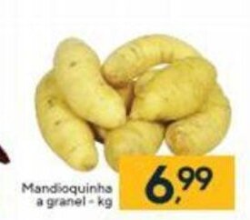 Coop Mandioquinha a granel 1kg oferta