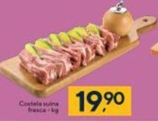 Coop Costela Suina Fresca 1kg oferta