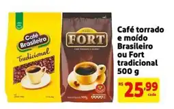 Mercado Extra Café torrado e moído ou Fort tradicional oferta