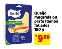Mercado Extra Queijo muçarela ou prato Itambé fatiados oferta
