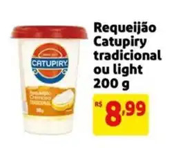 Mercado Extra Requeijão Catupiry tradicional ou light oferta