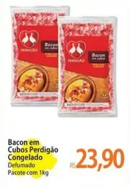 Atacadão Bacon em Cubos Perdigão Congelado Defumado Pacote oferta
