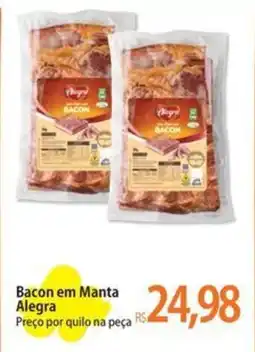 Atacadão Bacon em Manta Alegra oferta