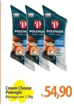 Atacadão Cream Cheese Polenghi Bisnaga oferta