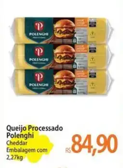 Atacadão Queijo Processado Polenghi Cheddar Embalagem oferta