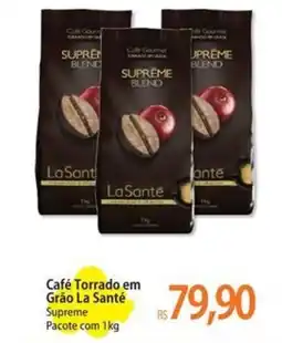 Atacadão Café Torrado em Grão La Santé oferta